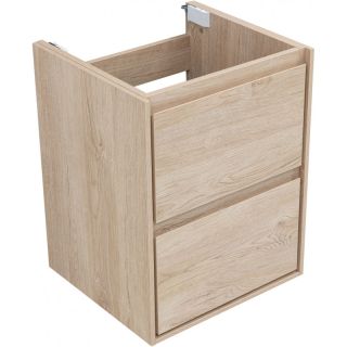 Тумба под раковину Aquanet Милан 336381 50 см дуб светлый