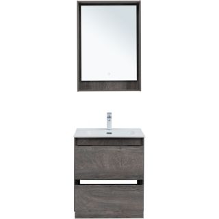 Тумба под раковину Aquanet Милан 336372 60 см дуб рошелье