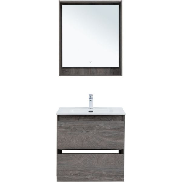 Тумба под раковину Aquanet Милан 336373 70 см дуб рошелье