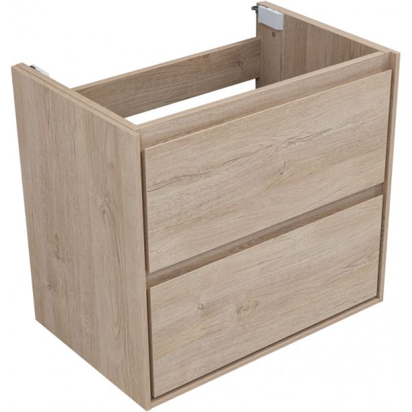 Тумба под раковину Aquanet Милан 336383 70 см дуб светлый