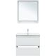 Тумба под раковину Aquanet Милан 336369 80 см белый глянец