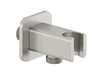 Шланговое подключение Kludi A-QA 65568N5-00 с держателем лейки брашированный никель