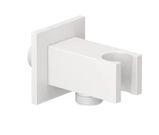 Шланговое подключение Kludi A-QA 6556953-00 с держателем лейки белый матовый