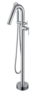 Смеситель напольный Boheme ETERNA CHROME хром
