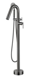 Смеситель напольный Boheme ETERNA GUN METAL графит