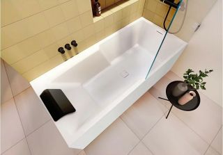 Акриловая ванна Riho Still Shower Plug and Play B103010005 L 180х80см белый