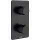 Встраиваемый смеситель для душа Bossini Z00002.073 с термостатом чёрный матовый