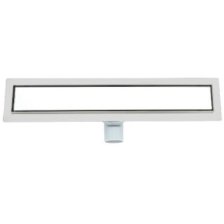 Душевой трап ALMAes Laguna LG80WH 80см белое стекло