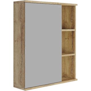 Зеркальный шкаф Onika Легран 207036 70 см дуб галифакс