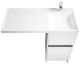 Тумба под стиральную машину Акватон Лондри 40см белый 1A236001LH010