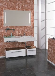 Раковина подвесная Акватон Отель правая 130см белый 1A70123WOT01R