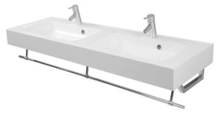 Раковина Акватон Ричмонд 150см белый 1A70573KRD010