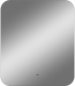 Зеркало с подсветкой Continent Burzhe ЗЛП531 с бесконтактным сенсором 60см