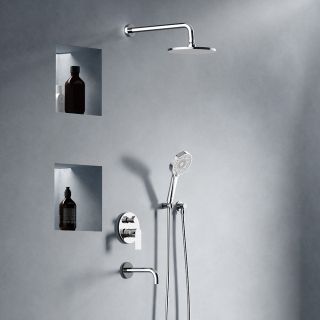 Встраиваемая душевая система Damixa Apollo 947510000 хром