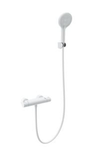 Смеситель для душа Wonzon & Woghand INN 3 WW-B2003-A-MW с термостатом белый матовый