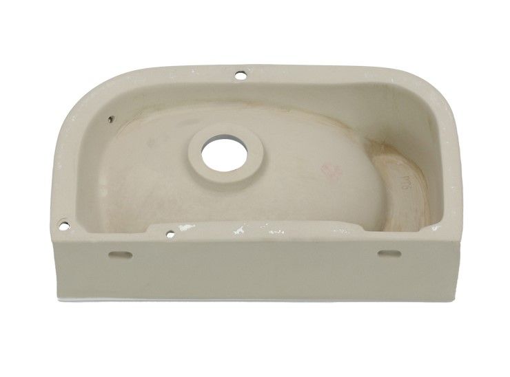 Подвесная раковина Melana 78204L-805 40см левая белый