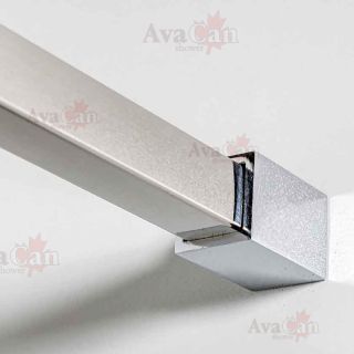 Душевая перегородка AvaCan LC120 MT хром