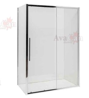 Душевой уголок AvaCan FС 120-140 + SС100 хром