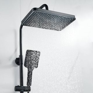 Душевая стойка Shevanik S9936H чёрный