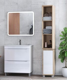 Тумба под раковину напольная Vigo Grani tn.GRI.ELI.60.2Y 60 см белый