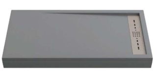 Поддон литьевой Good Door Stella ГРАФИТ 1000x800