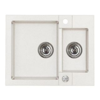 Кухонная мойка Alveus 1090956 Rock 80 Granital Arctic-G11 59.5x47.5
