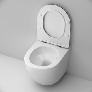 Унитаз подвесной AM.PM Like C801900SC  безободковый с сиденьем микролифт