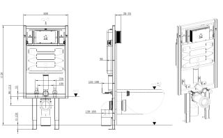 Инсталляция для унитаза Allen Brau Pneumatic Pro 9.11103.20