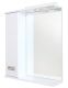Шкаф-зеркало с подсветкой Onika Балтика 205815 левый 58см белый