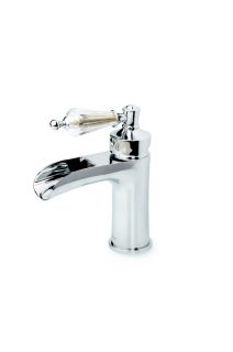 Смеситель для раковины Boheme Vogue хром с прозрачным SW_Комплект хром