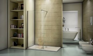 Душевая перегородка Good door WALK IN SP-120-C-В