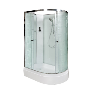 Душевая кабина Deto ЕМ2712 L стандартная 120х80х220 см