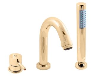 Смеситель на борт ванны Rav Slezak Seina SE962.5YZ золото