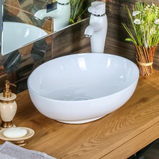 Накладная раковина Melana 320316-805 52см белый