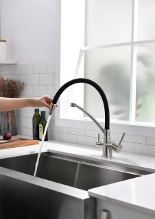 Смеситель для кухни Paulmark Siegen Si213111-NI никель