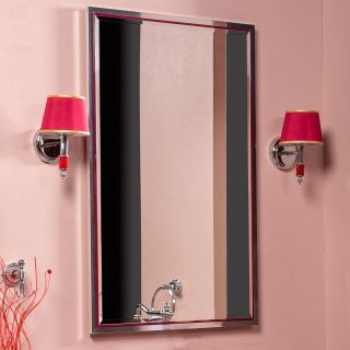 Зеркало Armadi Art Monaco 70см бордо/хром 566-RCR