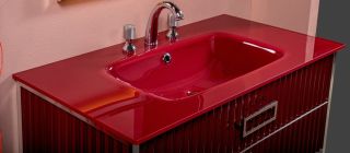 Раковина Armadi Art Monaco 100см бордо 852-100-BR