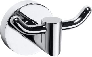 Двойной крючок Sapho X-Round хром XR200