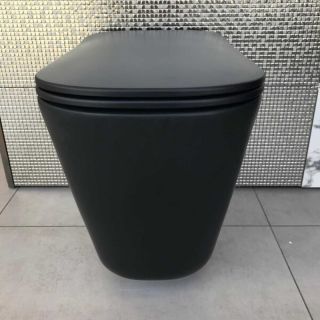 Унитаз Kerasan Tribeca 511831 приставной черный