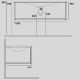 Тумба под раковину Kerasan Shape 120 9325K3 подвесная Дуб Белый