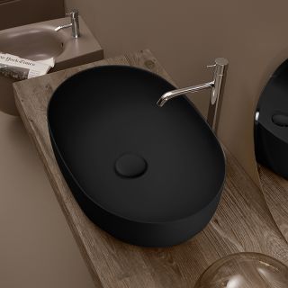 Раковина Kerasan Nolita 534331 черная 60 см