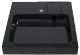 Раковина над стиральной машиной Stella Polar Ланти 60см чёрный SP-00000848