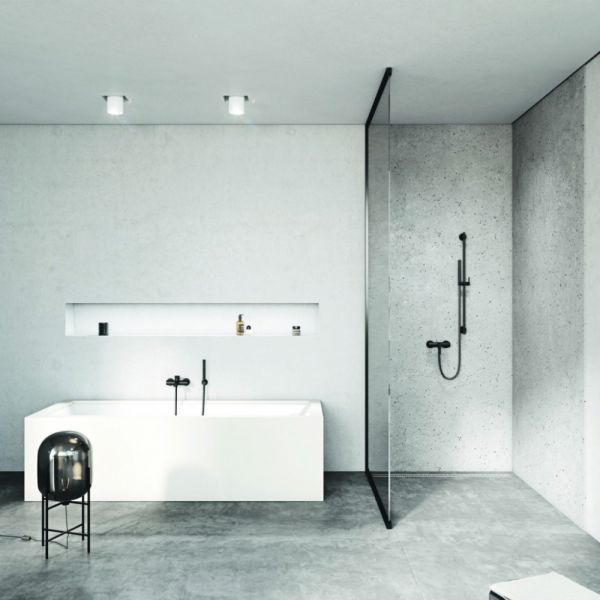 Смеситель для душа Kludi Bozz чёрный матовый 388313976