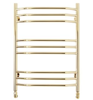 Полотенцесушитель водяной Domoterm Лаура П9 500x700 золото