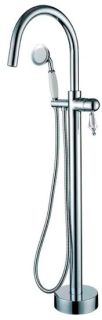 Смеситель напольный Boheme BRILLANTE SW_Комплект хром
