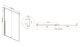 Душевая дверь Vincea Lugano VDS-1L130CL-1 130 см