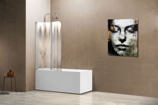 Шторка на ванну Vincea VSB-12114CH-R 114 x 140 см