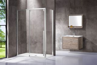 Душевой уголок Vincea Lugano VSR-1L9014CL-1 140 x 90 см