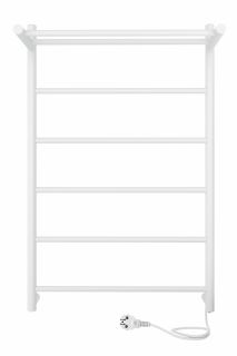 Полотенцесушитель электрический Indigo Line LСLE80-50WMPR с полкой 80x50 см белый матовый