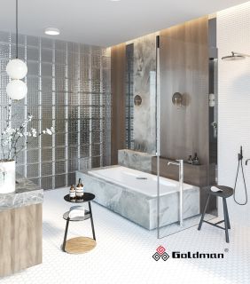 Ванна чугунная Goldman Saga SG18080 180x80см с ножками